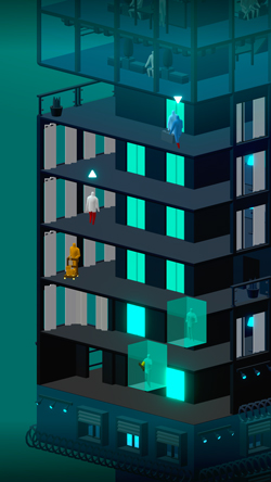 A screenshot of the mobile game Going Up.